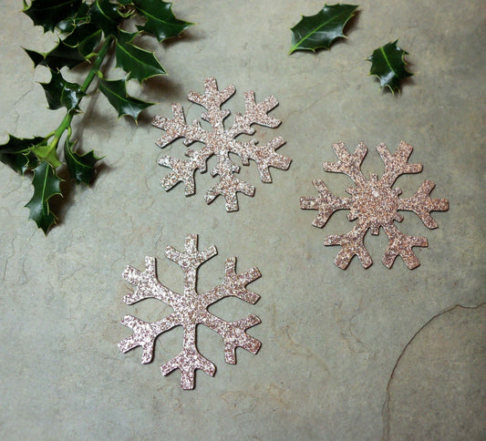 Rusty Metal SNOWFLAKES x 3 with Antiqued Silver Finish Garden Ornament. Rustic Garden Decor. Rusted Steel Garden Art. Christmas Decoration.